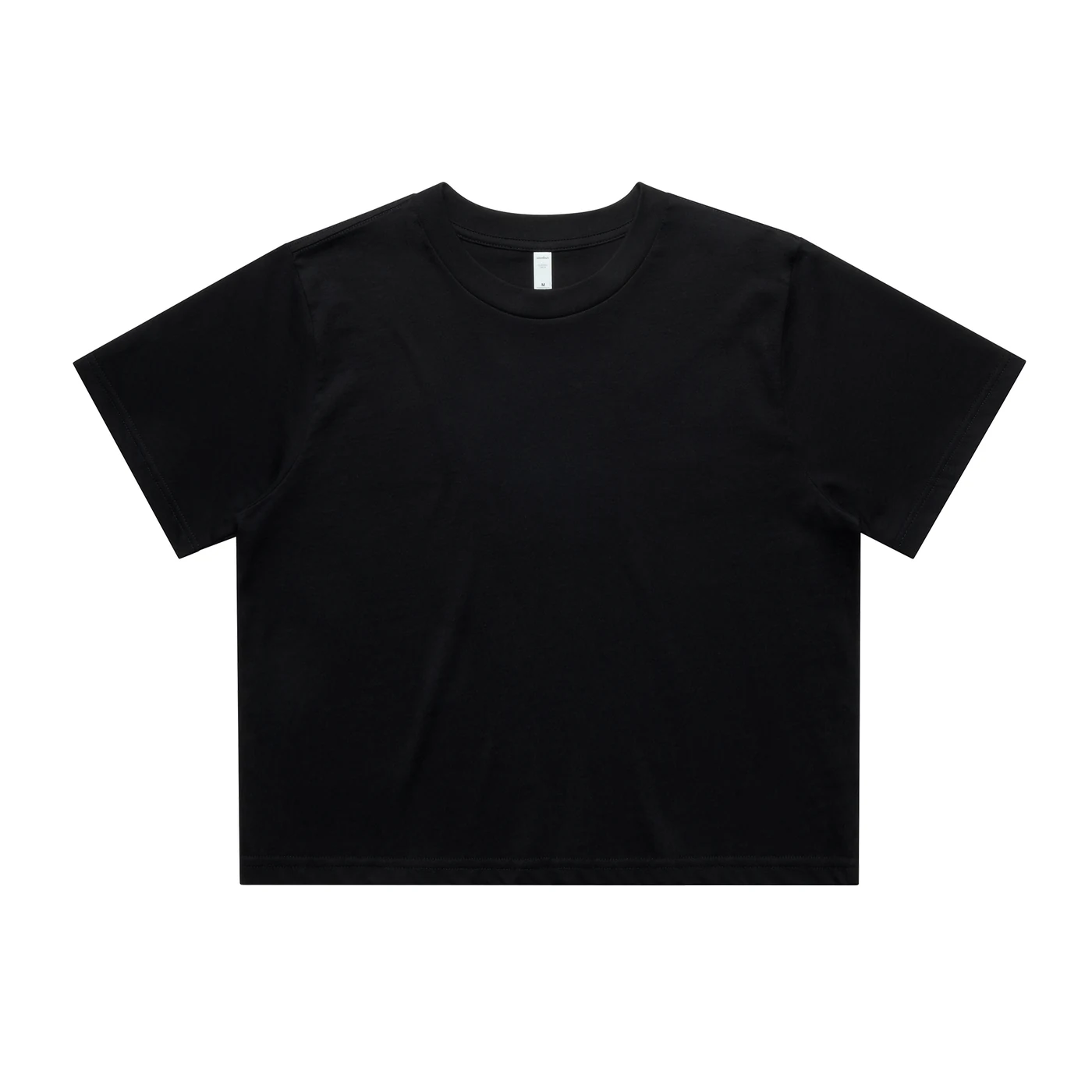 Wo's Classic Crop Tee - Main View Wo's Classic Crop Tee - Premium Custom Printed