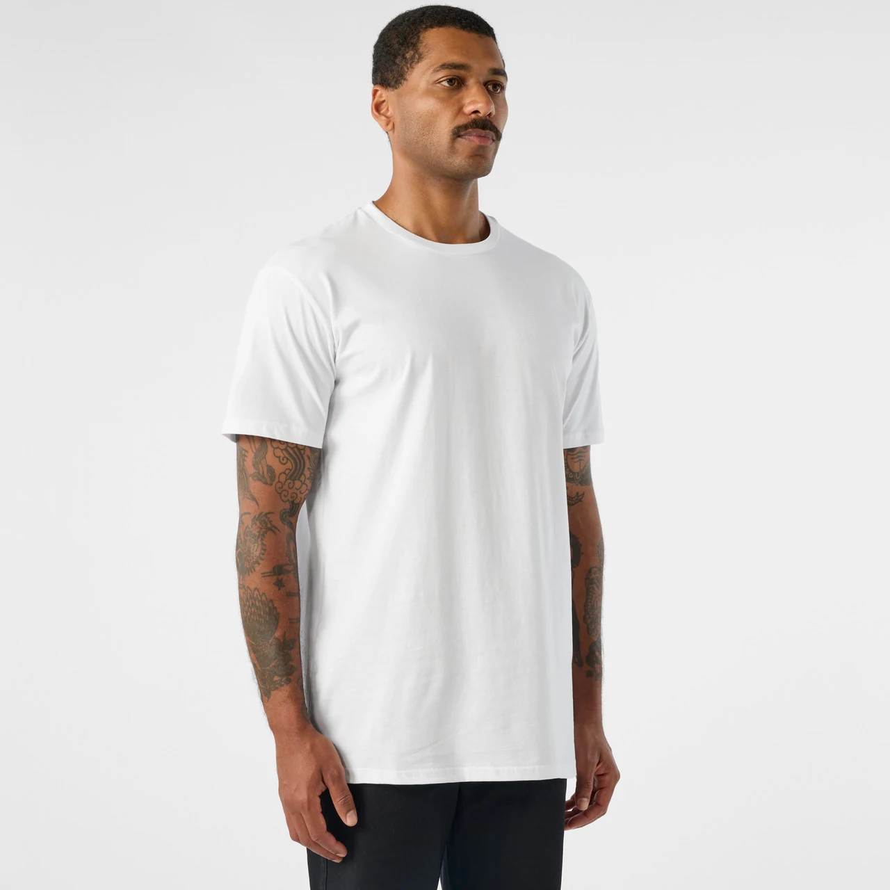 Men's Basic Premium T-shirt (AS Colour 5051) - Detail View 4