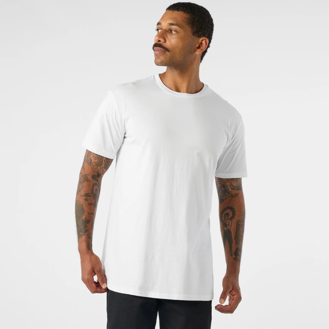 Men's Basic Premium T-shirt (AS Colour 5051) - Detail View 7