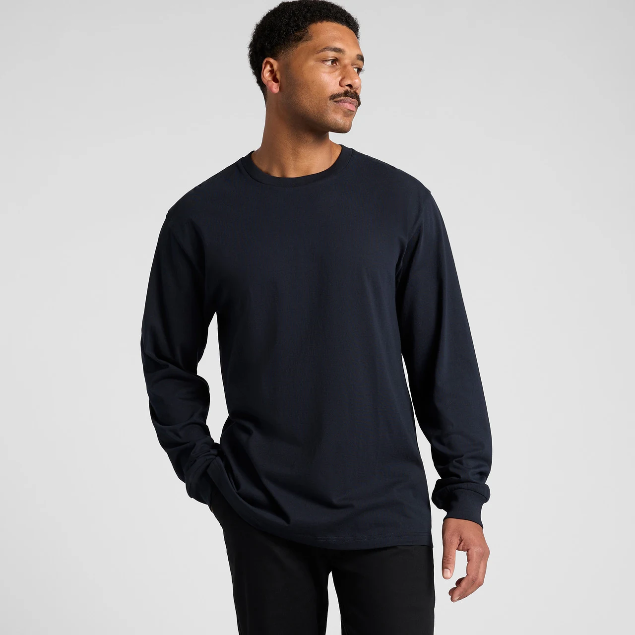 Block L/S Tee Gallery Block L/S Tee - Detail View 7