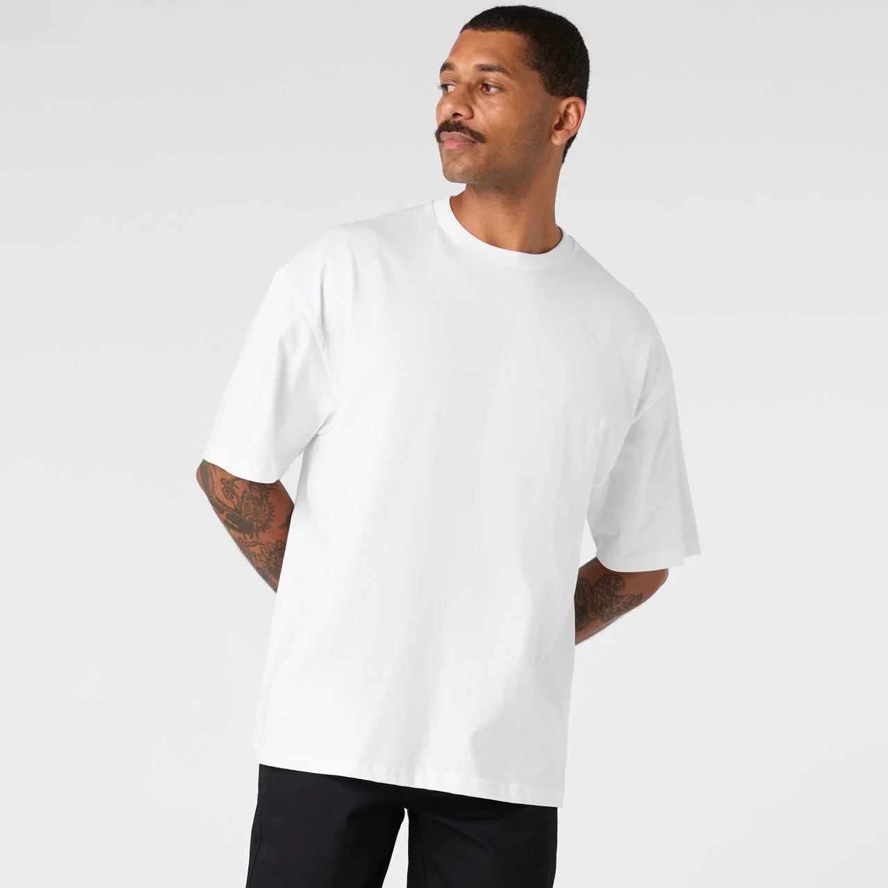 Block Oversized Tee - Detail View 7