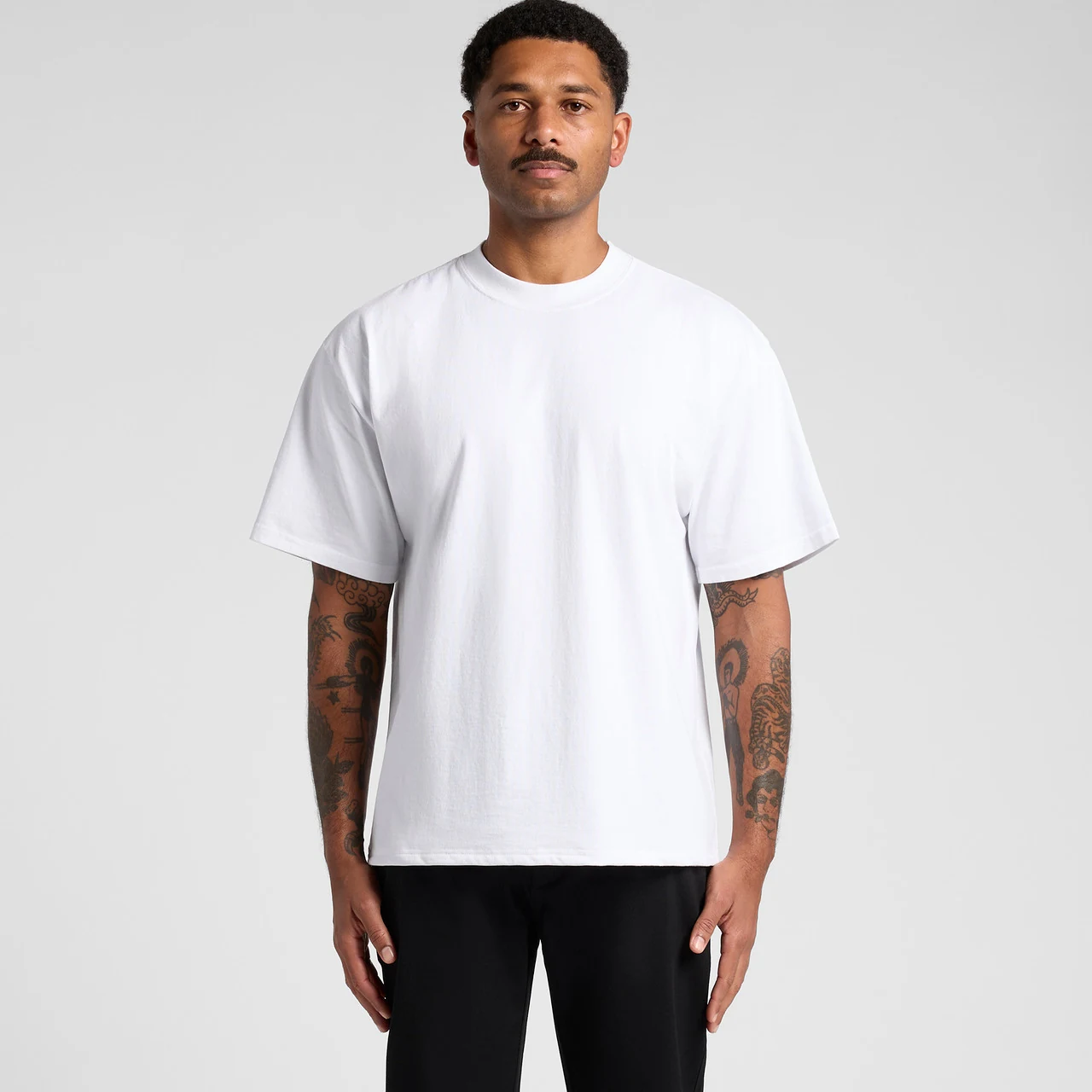 Heavy Faded Minus Tee [-2"] 5086 - Detail View 2