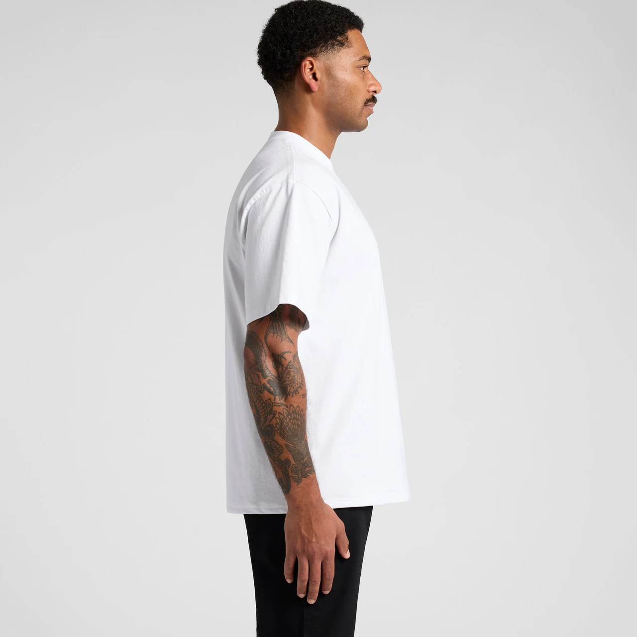 Heavy Faded Minus Tee [-2"] 5086 - Detail View 5
