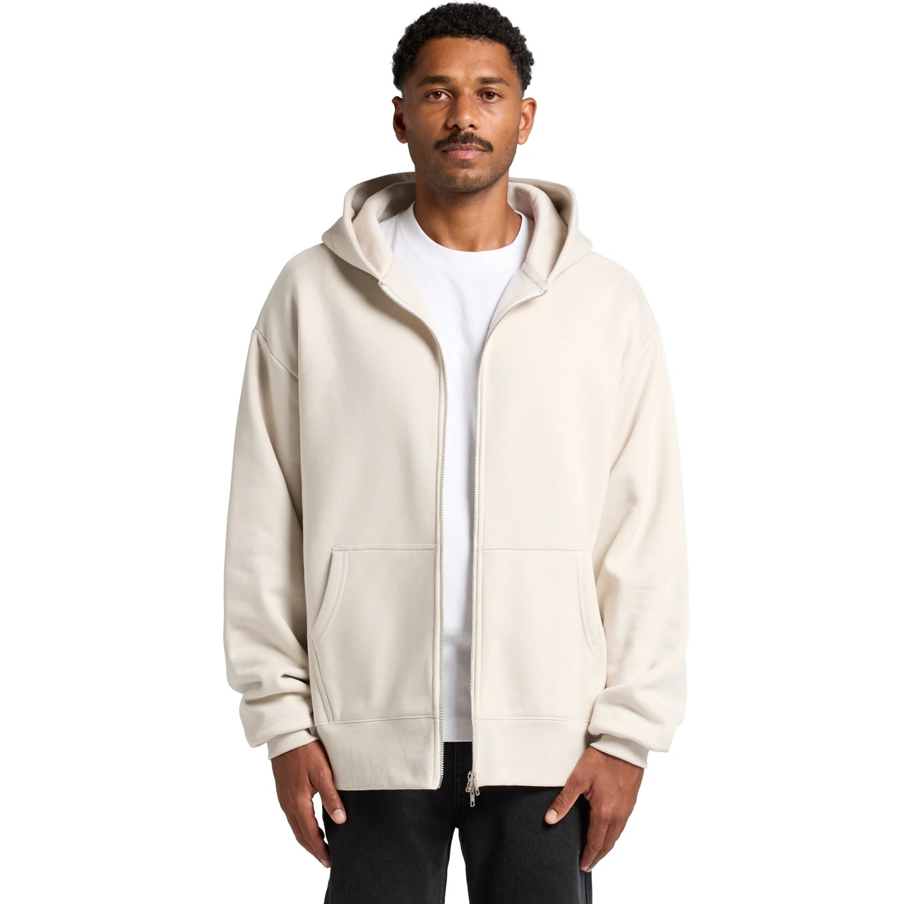 Heavy Zip Hood - Detail View 3