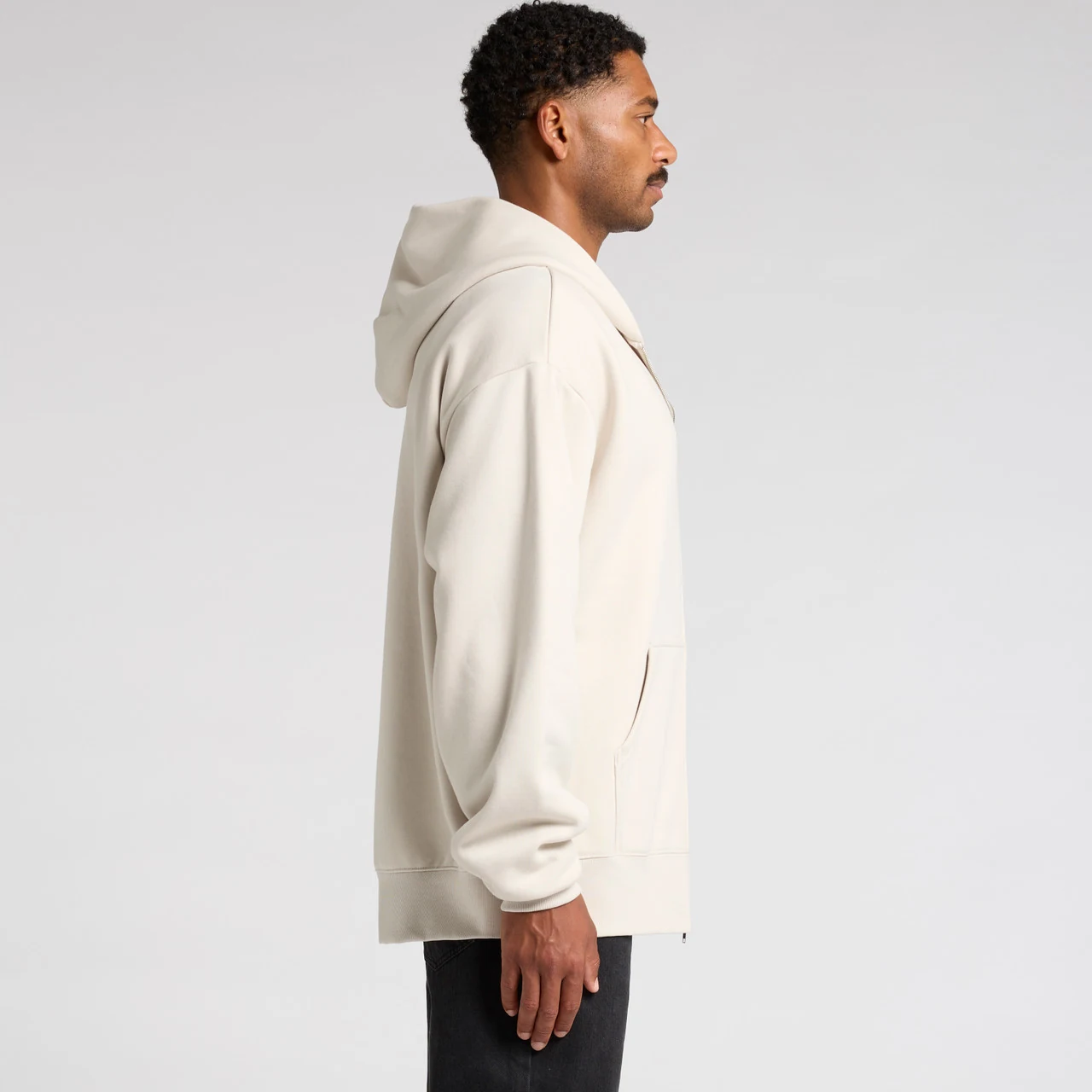 Heavy Zip Hood - Detail View 5