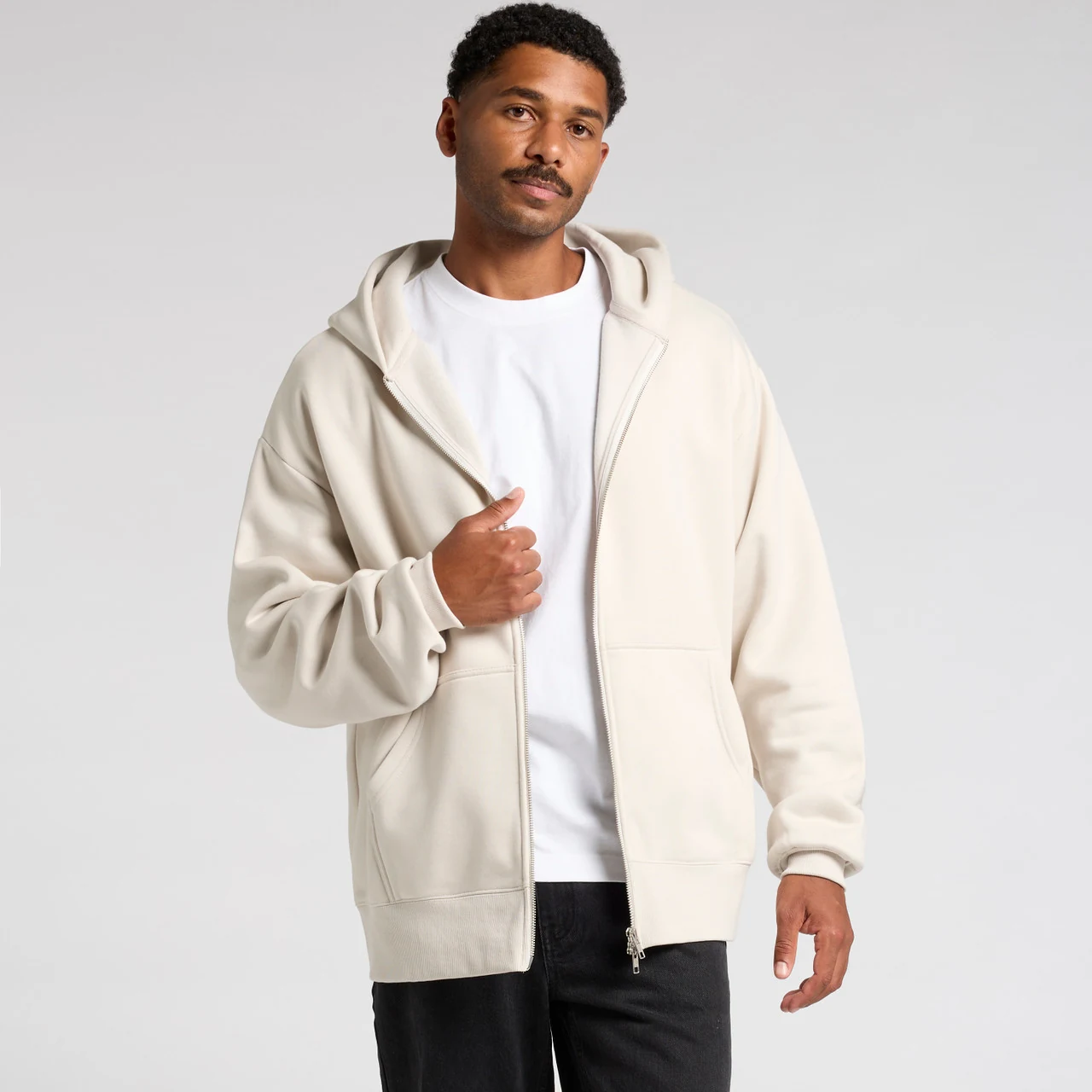 Heavy Zip Hood - Detail View 7