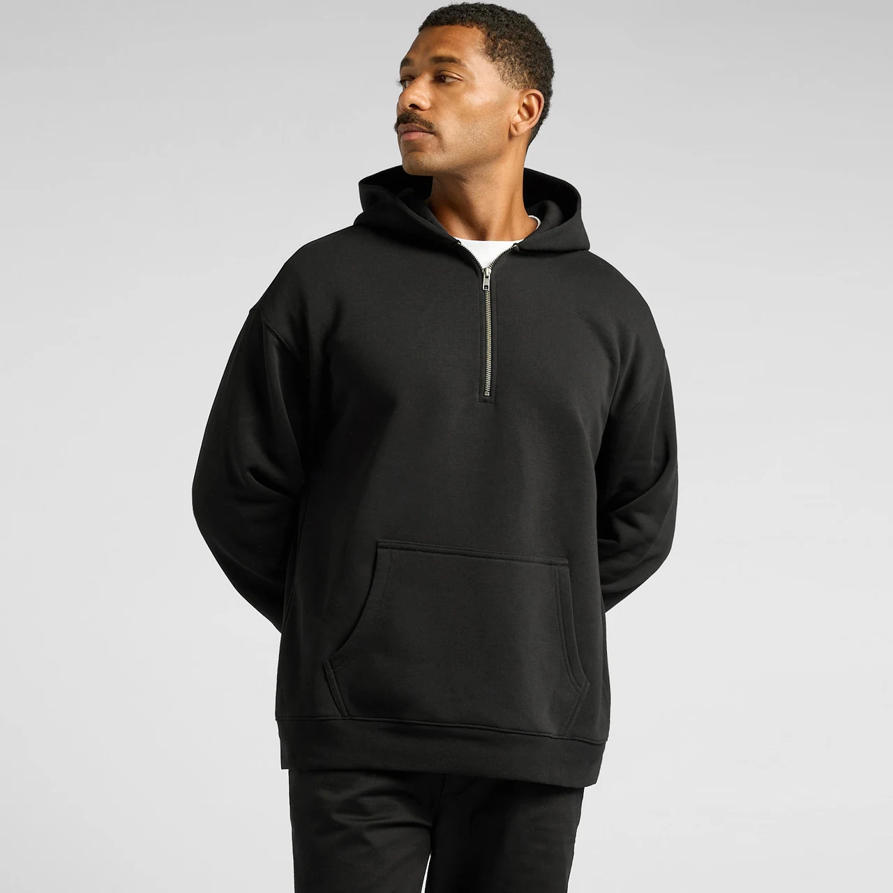 Relax Half Zip Hood - Detail View 6