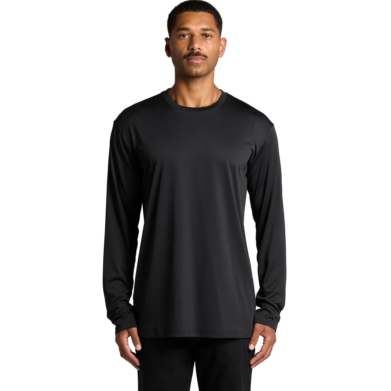 Staple Active L/S Tee Gallery Staple Active L/S Tee - Detail View 3