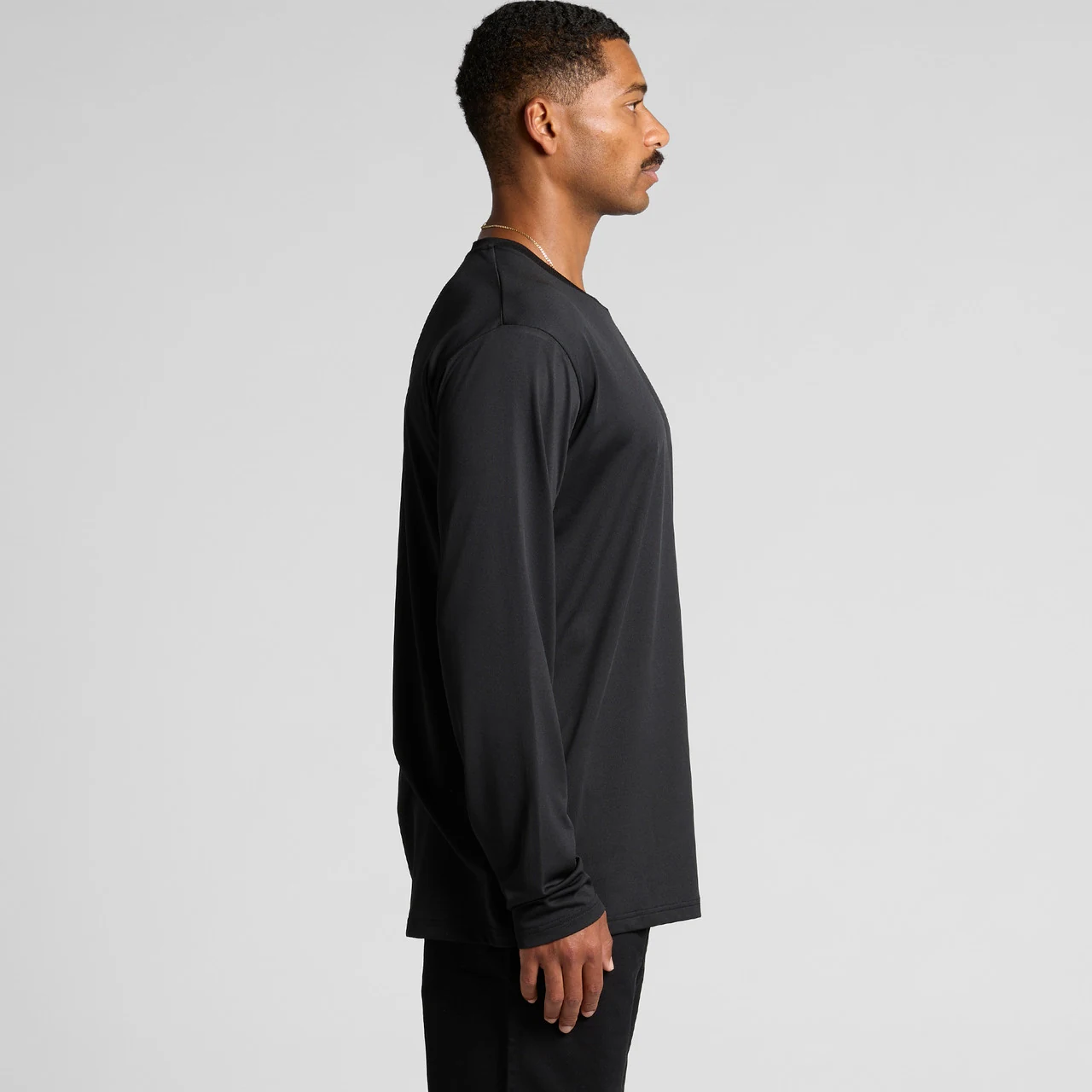 Staple Active L/S Tee Gallery Staple Active L/S Tee - Detail View 5