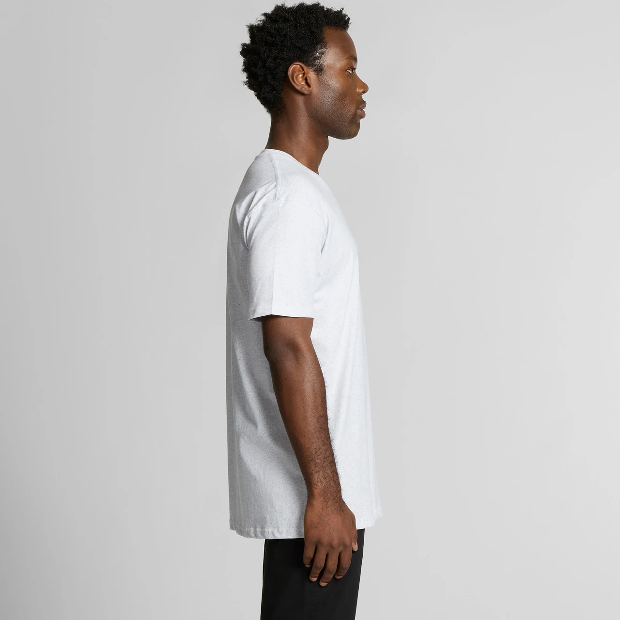 Staple Heather Tee Gallery Staple Heather Tee - Detail View 5