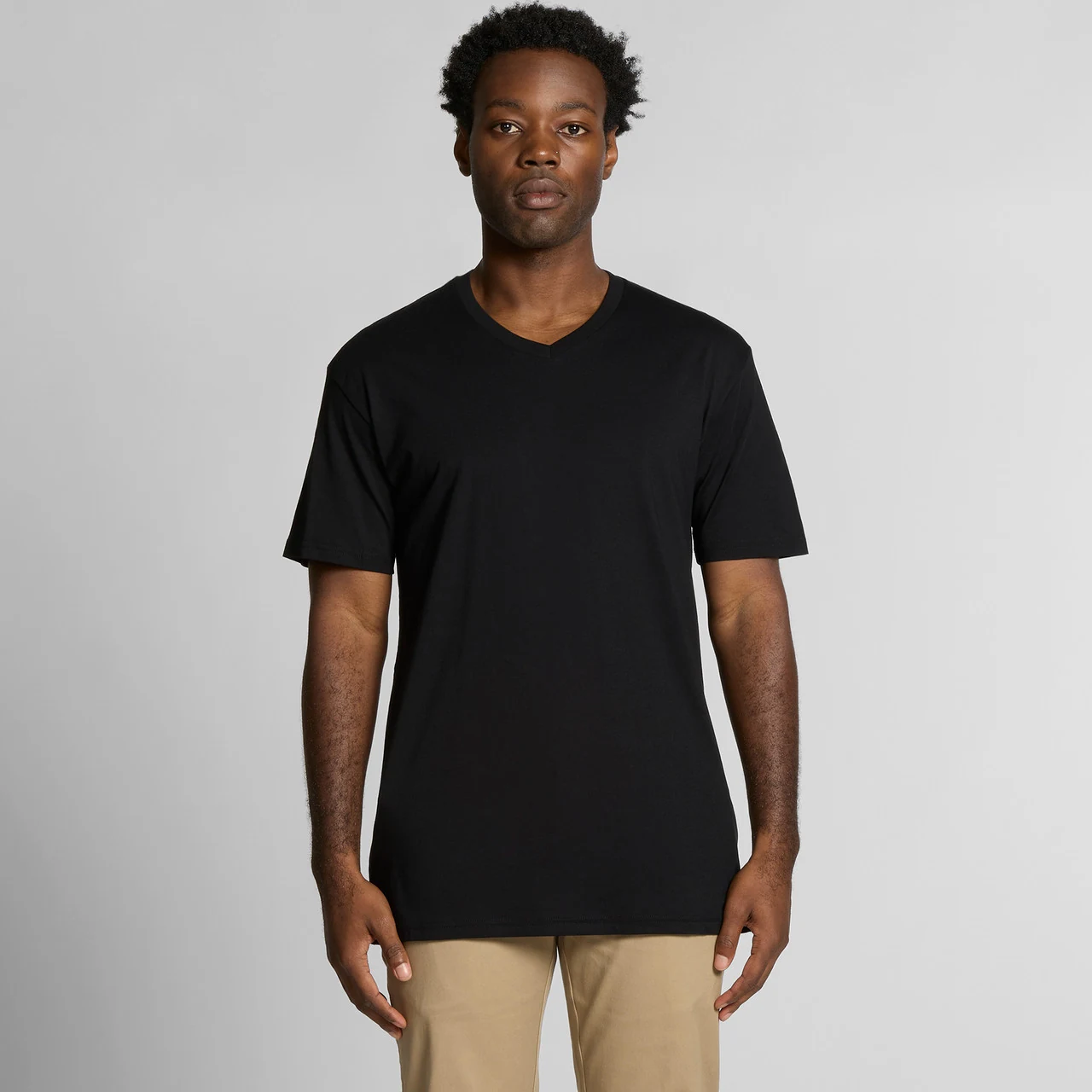 Staple V Neck Tee - Detail View 2