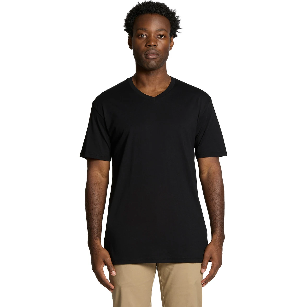 Staple V Neck Tee - Detail View 3