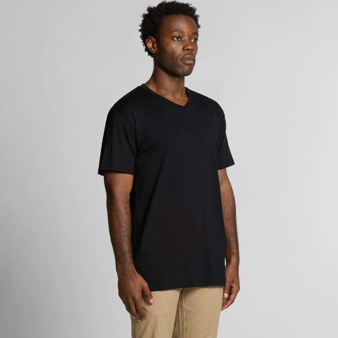 Staple V Neck Tee - Detail View 4