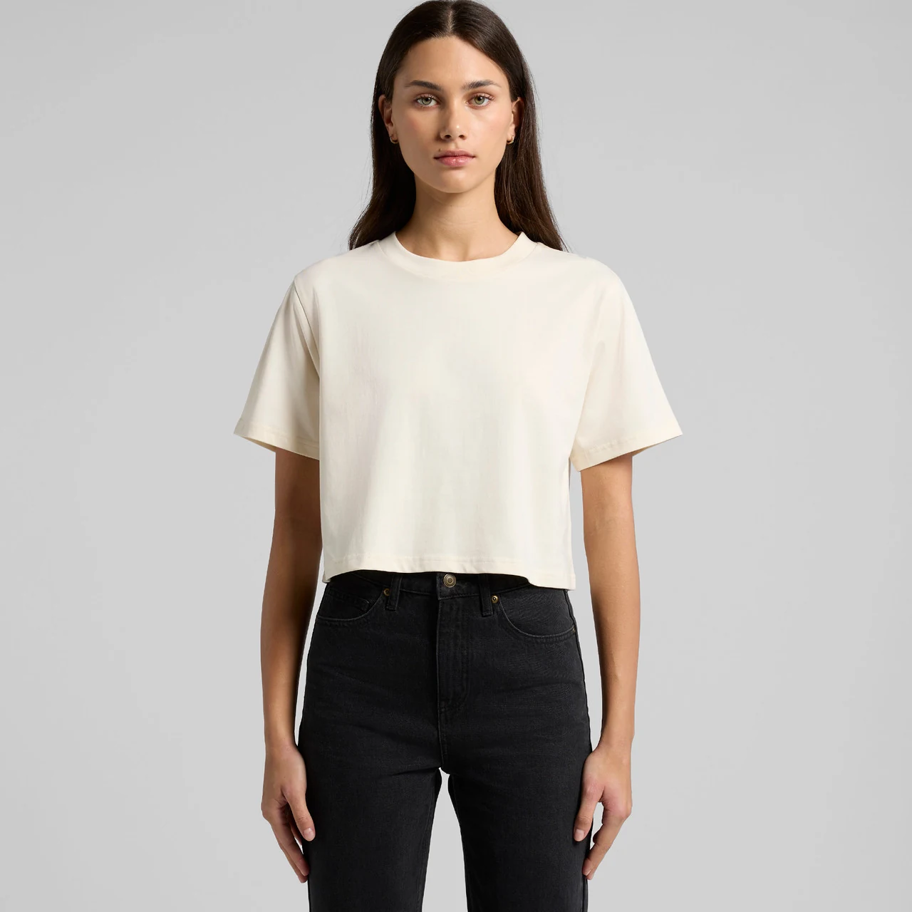 Wo's Classic Crop Tee Gallery Wo's Classic Crop Tee - Detail View 2