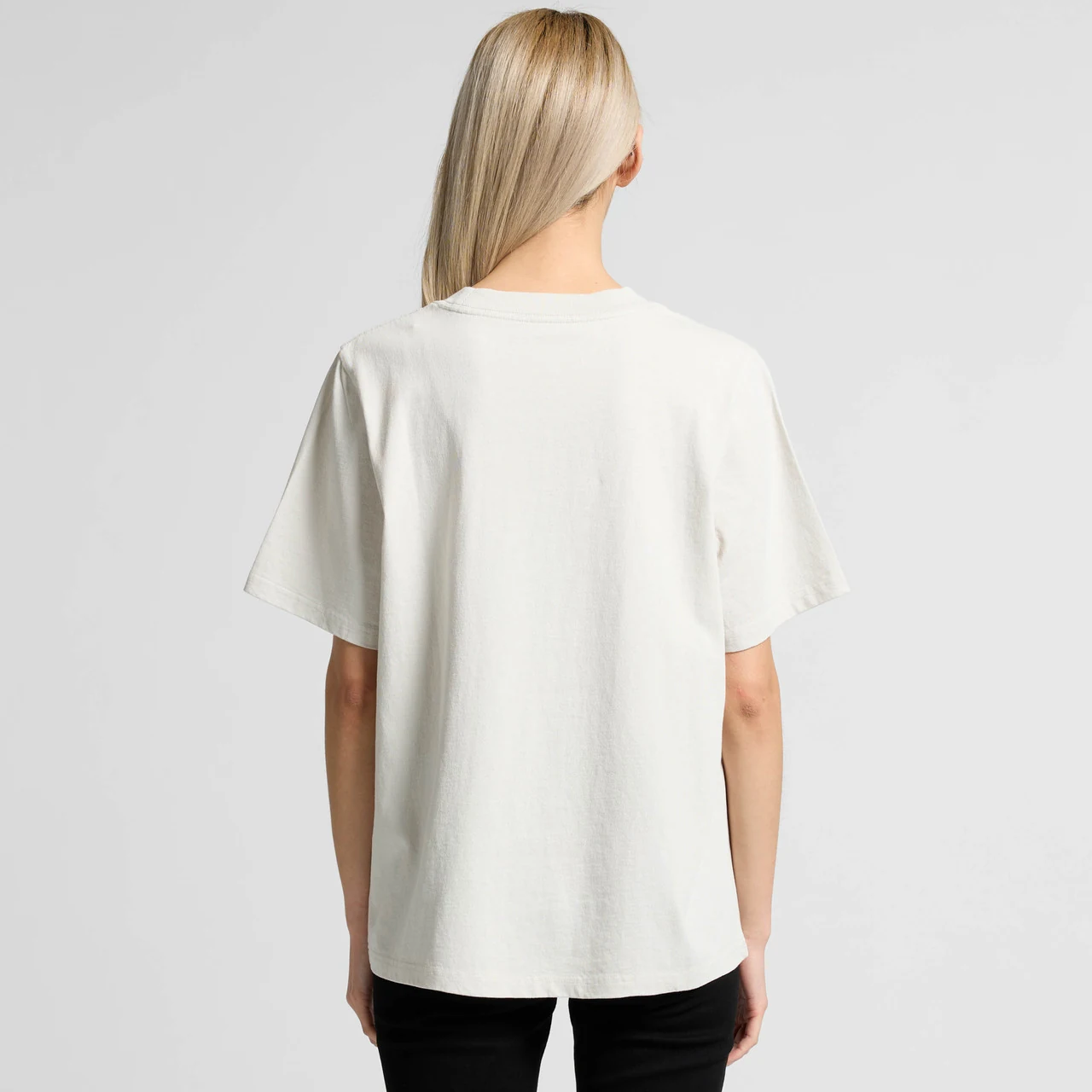 Wo's Heavy Faded Tee - Detail View 6