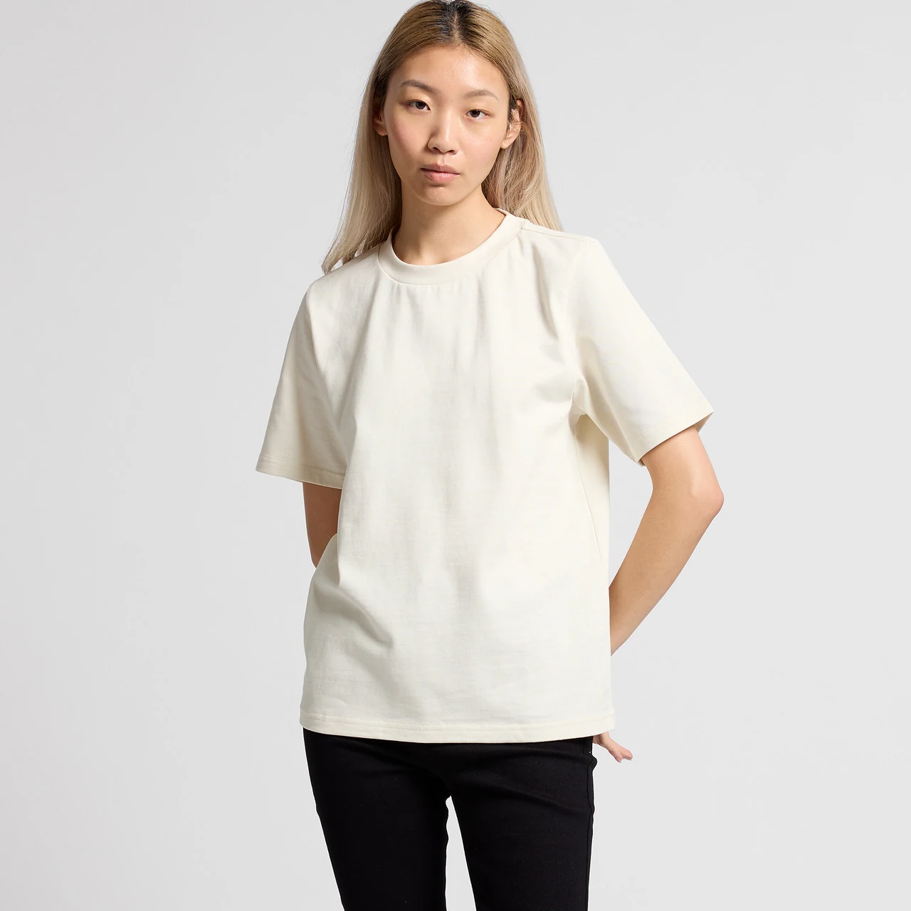 Wo's Heavy Tee - Detail View 7