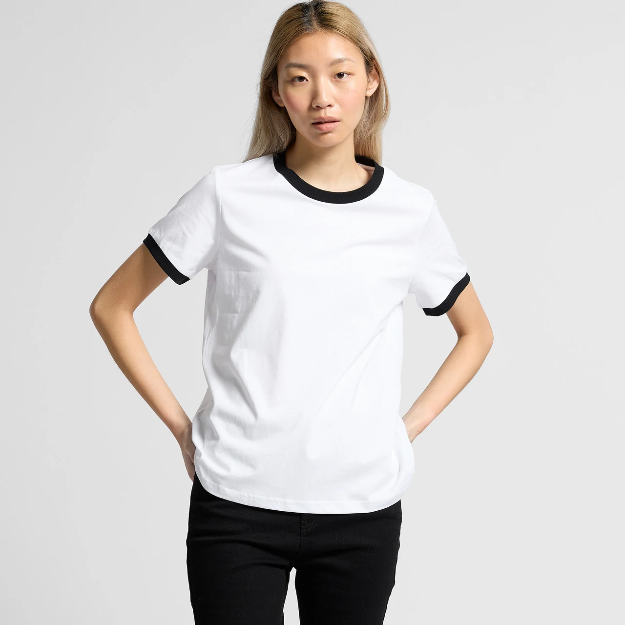 Wo's Maple Ringer Tee Gallery Wo's Maple Ringer Tee - Detail View 7