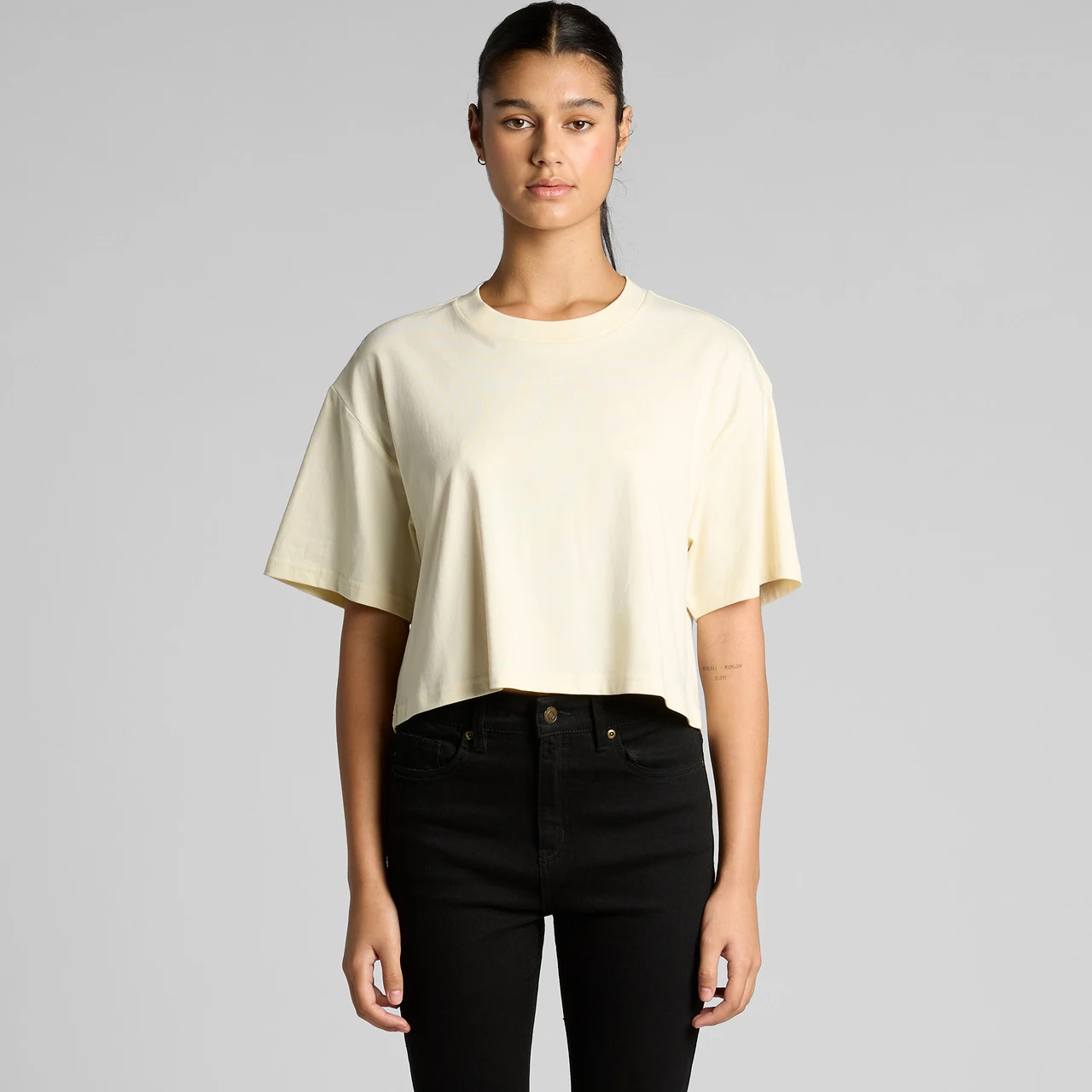 Wo's Martina Crop Tee - Detail View 2