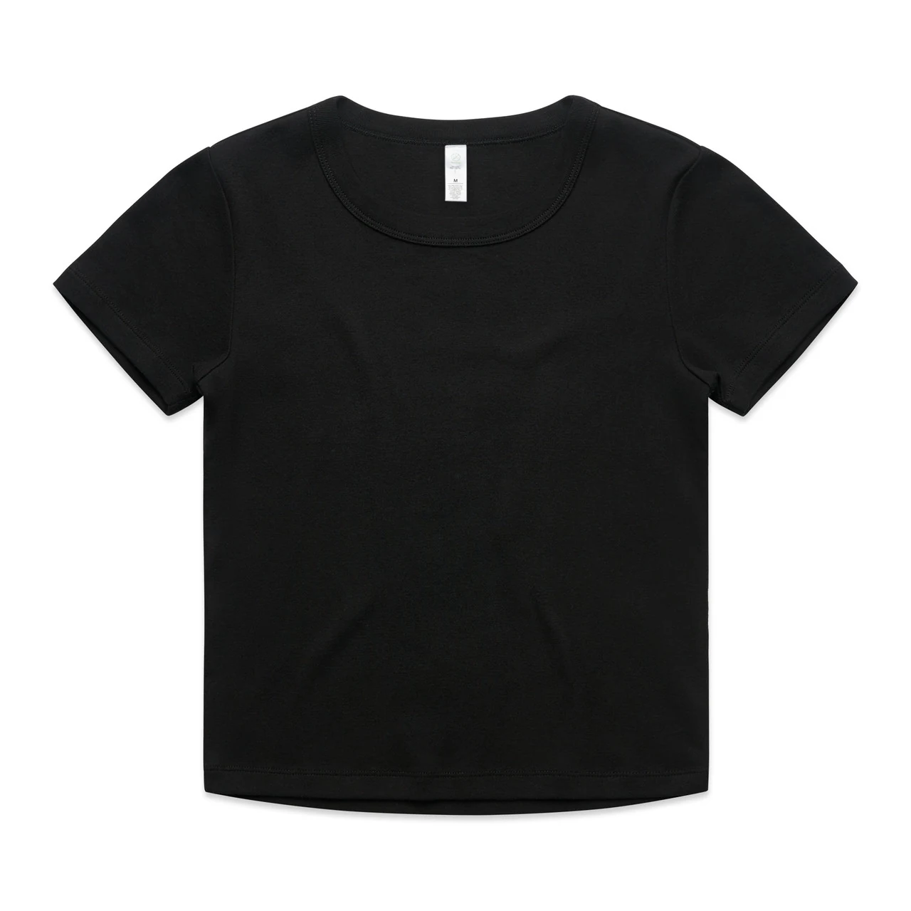 Wo's Organic Rib Baby Tee - Detail View 1
