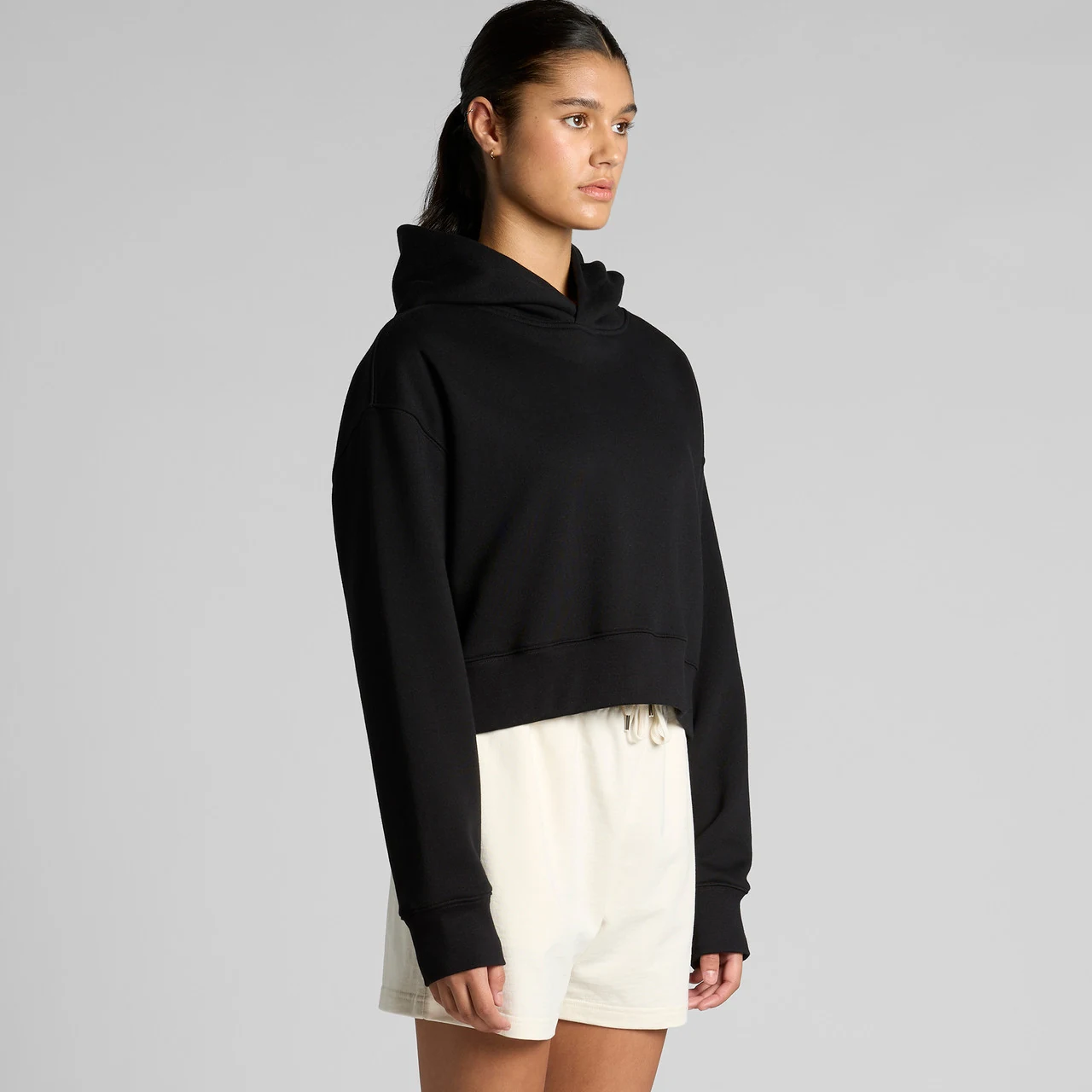 Wo's Relax Crop Hood - Detail View 4
