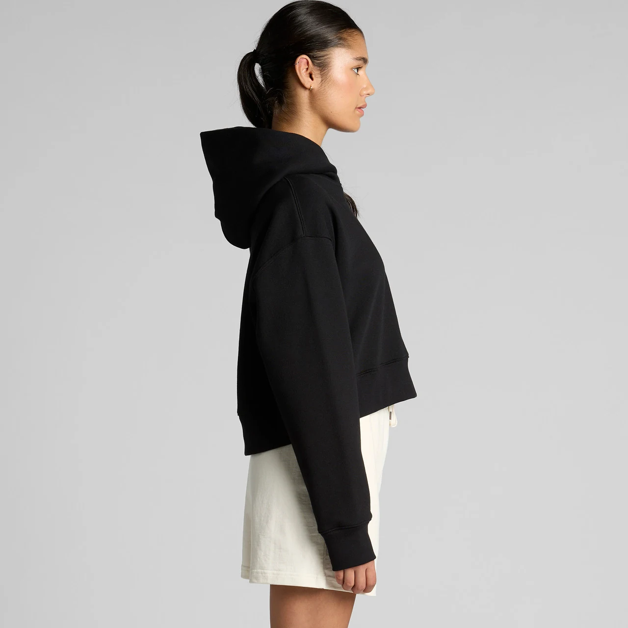 Wo's Relax Crop Hood - Detail View 5