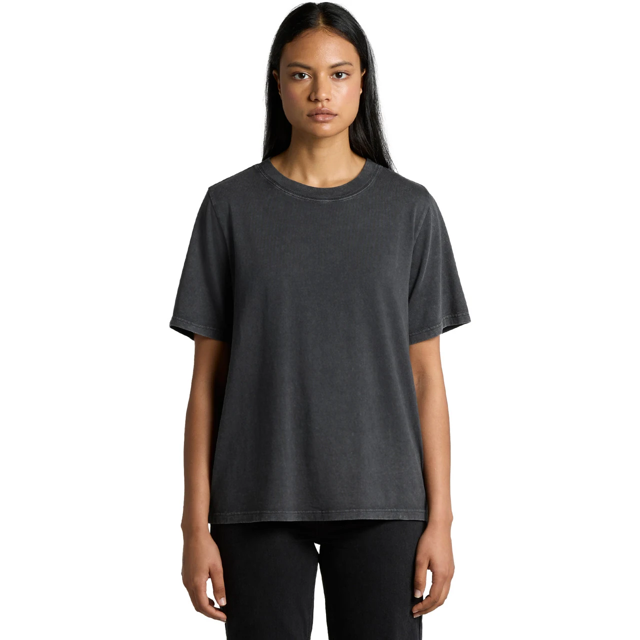 Wo's Stone Wash Heavy Tee - Detail View 3