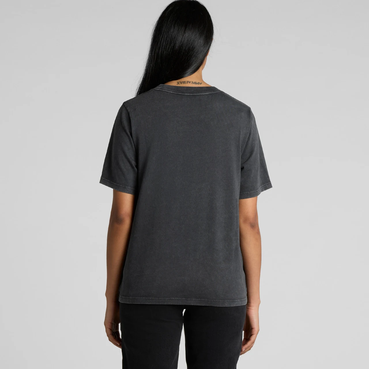 Wo's Stone Wash Heavy Tee - Detail View 6