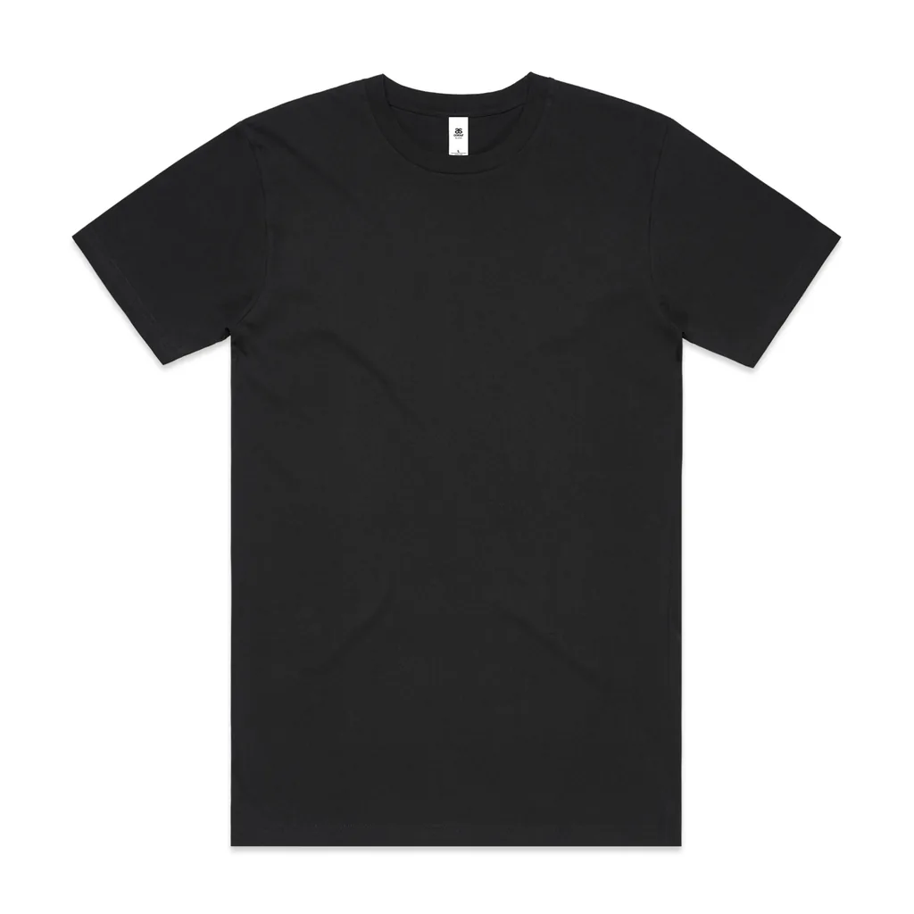 Custom-print t-shirt blank — Block Tubular Tee, AS Colour style 5050