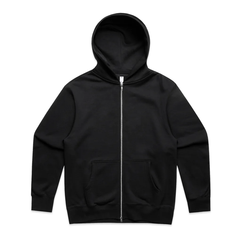 Custom-print zip hoodie blank — Heavy Zip Hood, AS Colour style 5148