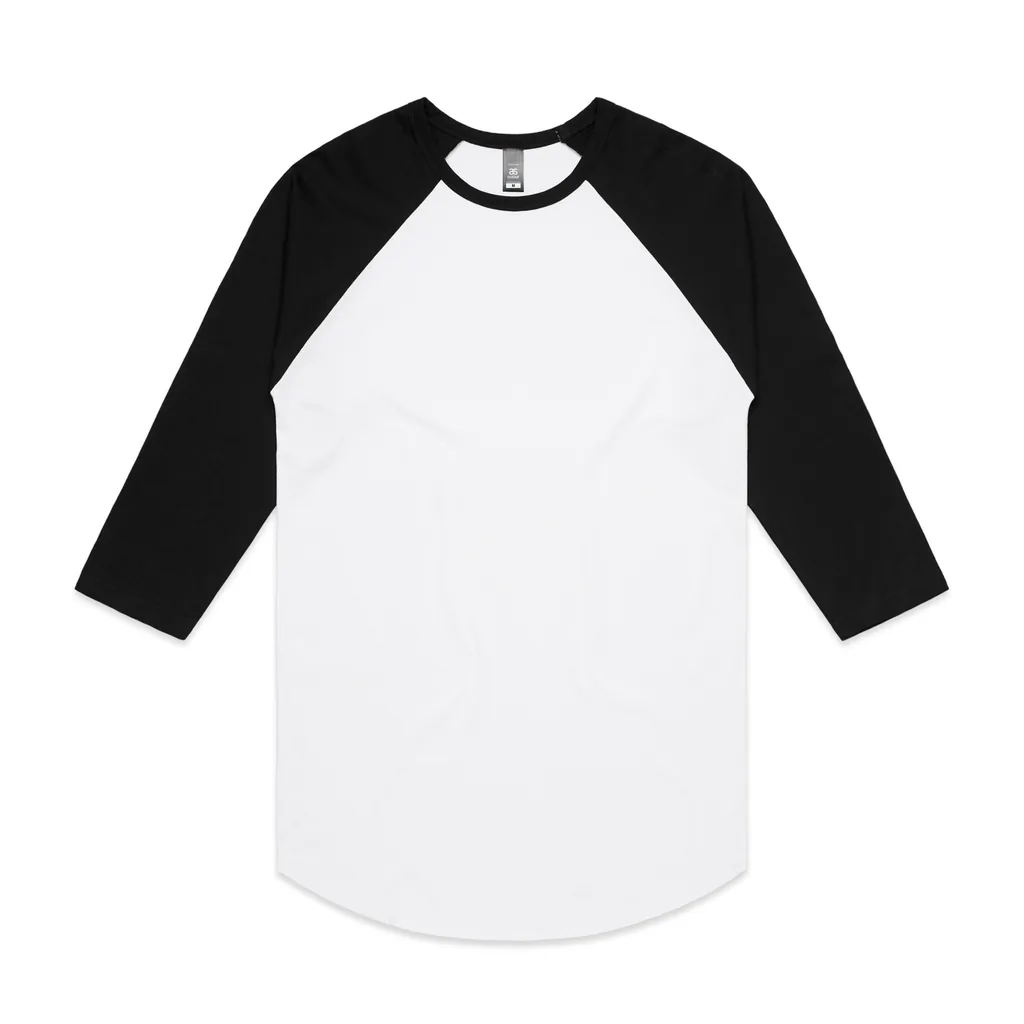 Custom-print t-shirt blank — Raglan Tee, AS Colour style 5012