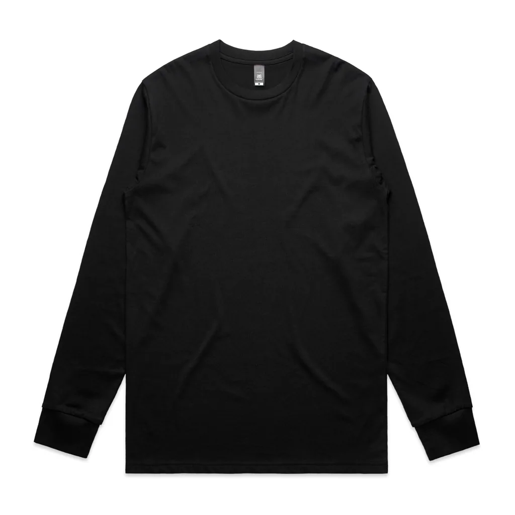 Custom-print long sleeve tee blank — Staple L/S Tee, AS Colour style 5020