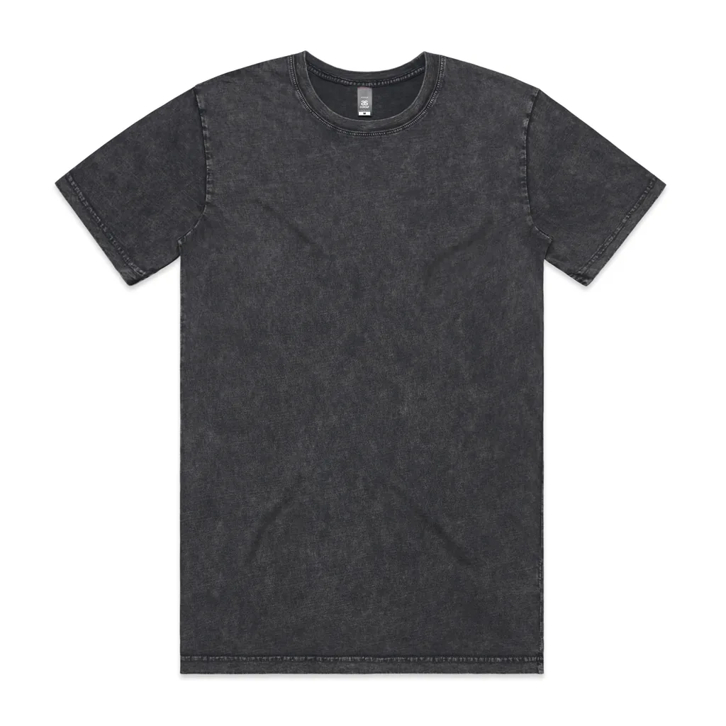 Custom-print t-shirt blank — Staple Stone Wash Tee, AS Colour style 5040