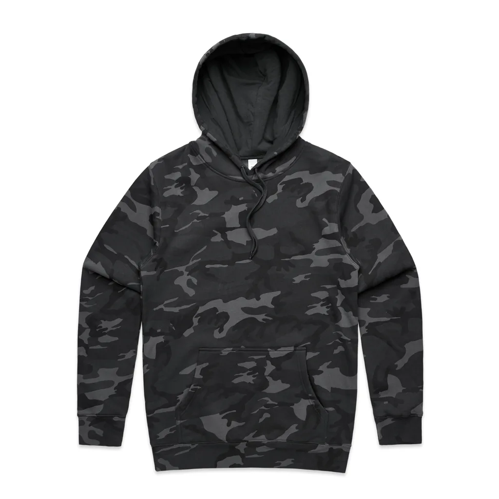 Custom-print hoodie blank — Stencil Camo Hood, AS Colour style 5102C