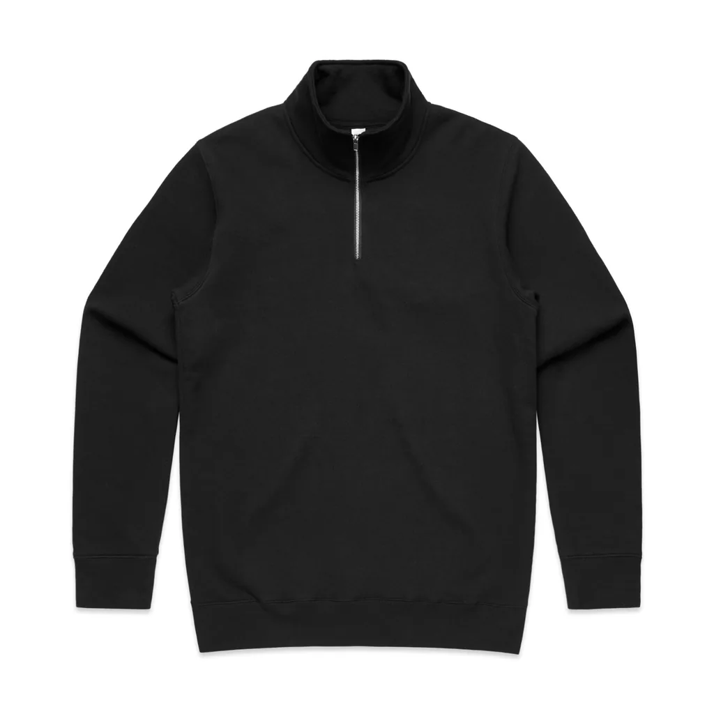 Custom-print zip hoodie blank — Stencil Half Zip Crew, AS Colour style 5125