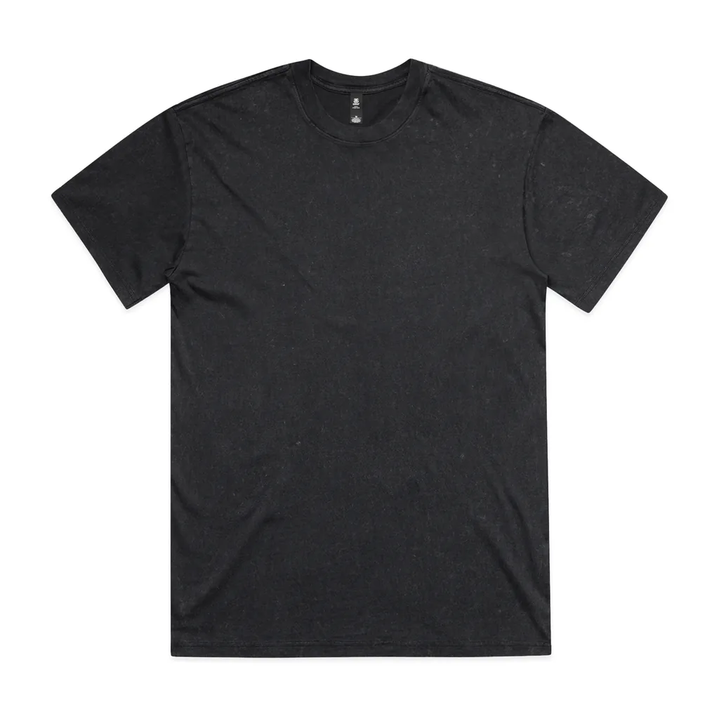 Custom-print t-shirt blank — Stone Wash Heavy Tee, AS Colour style 5085