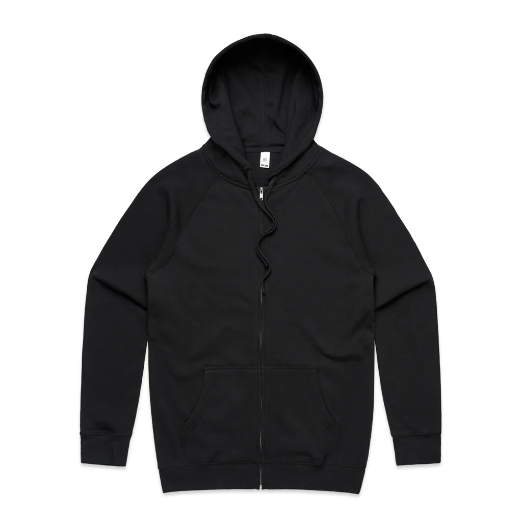 Custom-print zip hoodie blank — Supply Zip Hood, AS Colour style 5109
