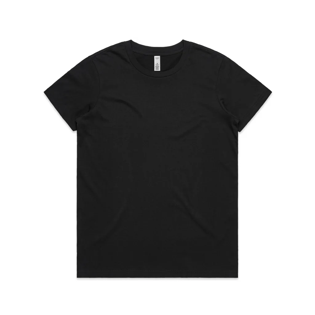 Custom-print t-shirt blank — Women's Basic Tee, AS Colour style 4051
