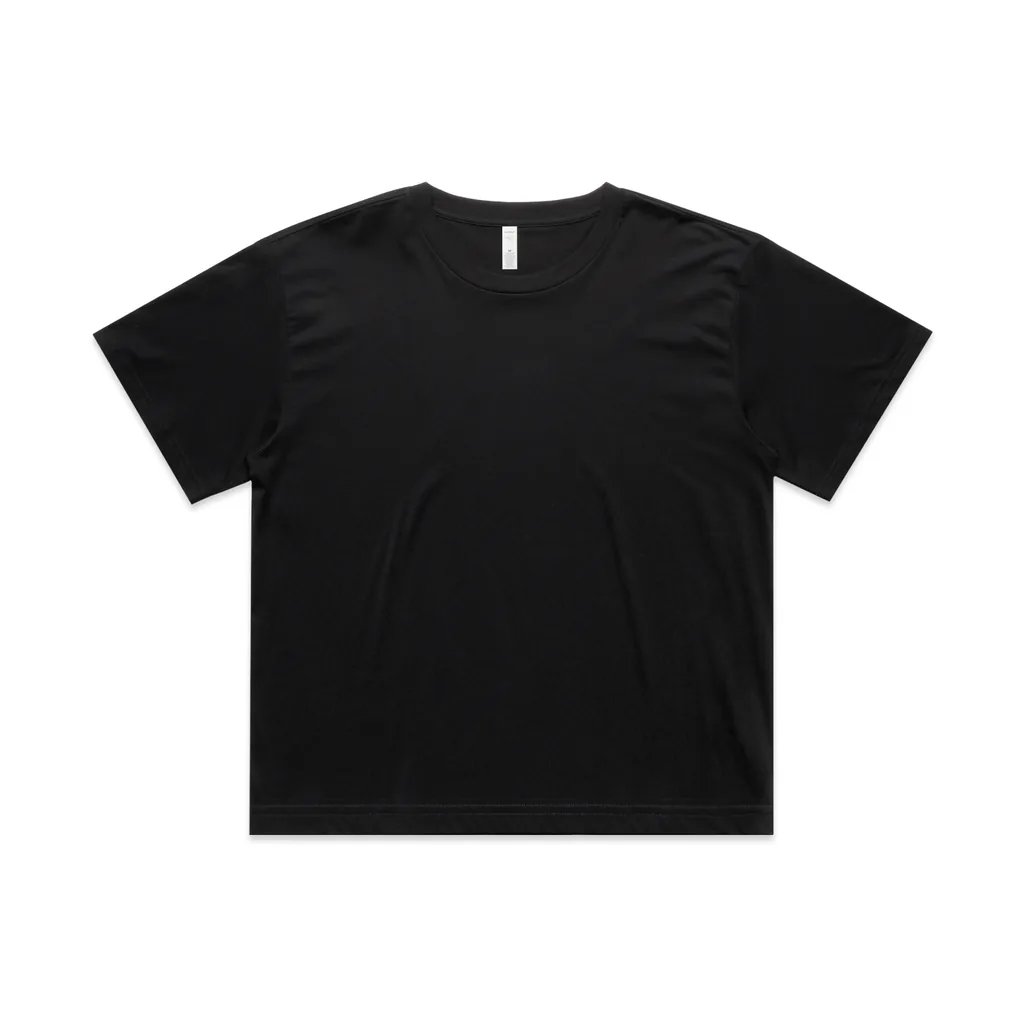 Custom-print t-shirt blank — Women's Martina Crop Tee, AS Colour style 4093