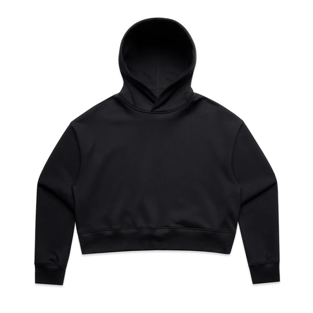 Custom-print hoodie blank — Women's Relax Crop Hood, AS Colour style 4168