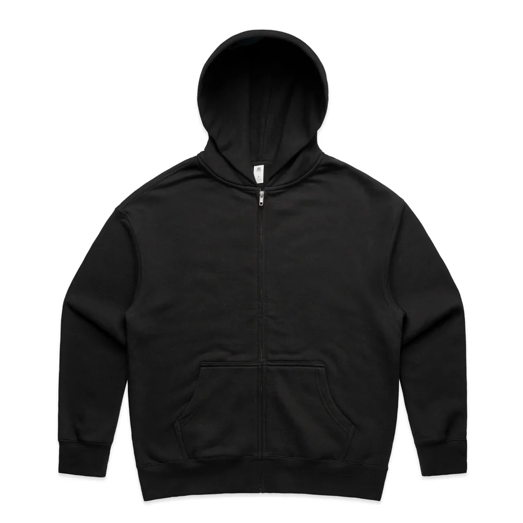 Custom-print zip hoodie blank — Women's Relax Zip Hood, AS Colour style 4162