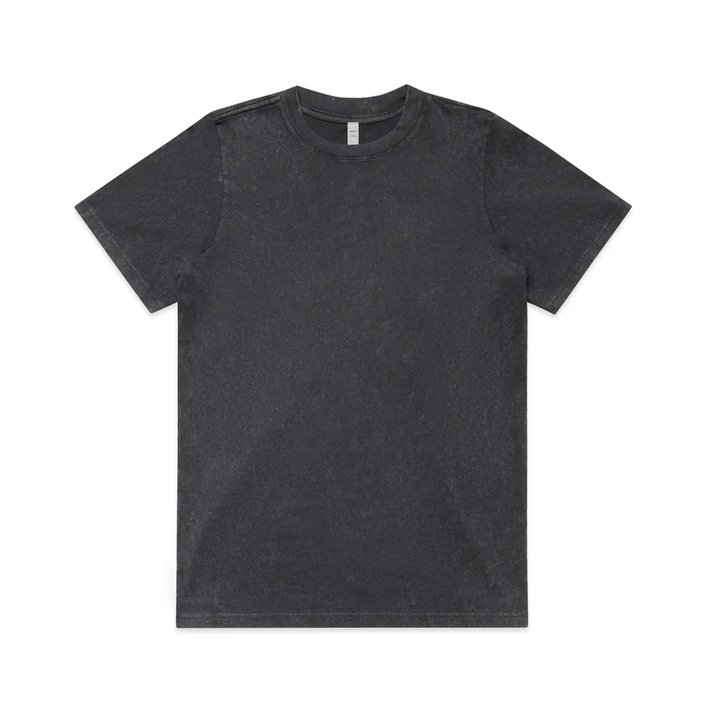 Custom-print t-shirt blank — Women's Stone Wash Heavy Tee, AS Colour style 4085