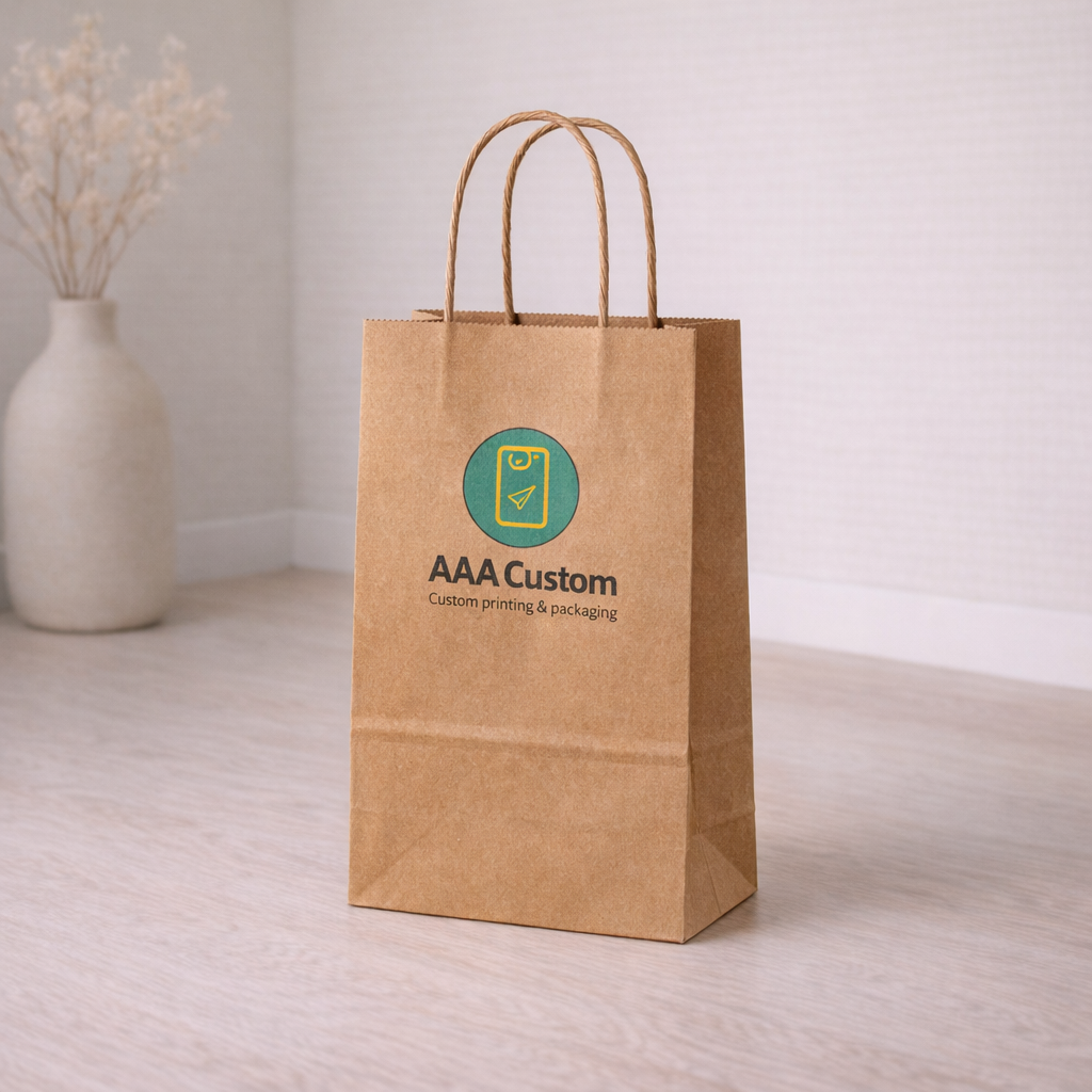 Cub Kraft Paper Bags lifestyle product photo 3