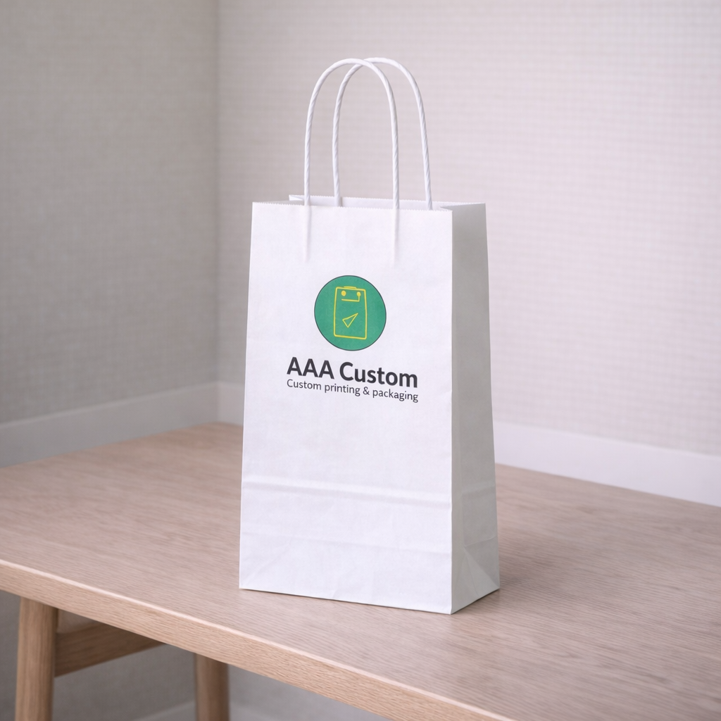 Cub White Paper Bags lifestyle product photo 2