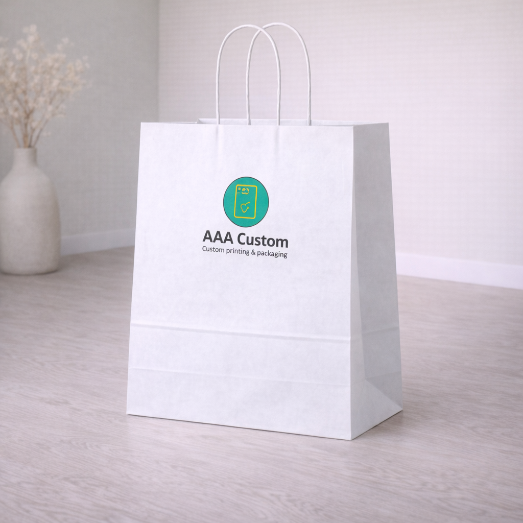 Queen White Paper Bags lifestyle product photo 3