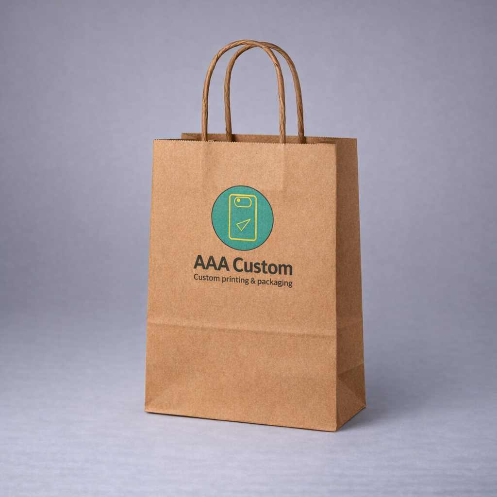 Rose Kraft Paper Bags