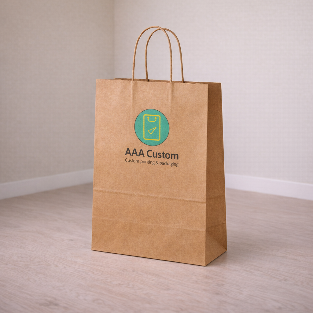 Traveler Kraft Paper Bags lifestyle product photo 1