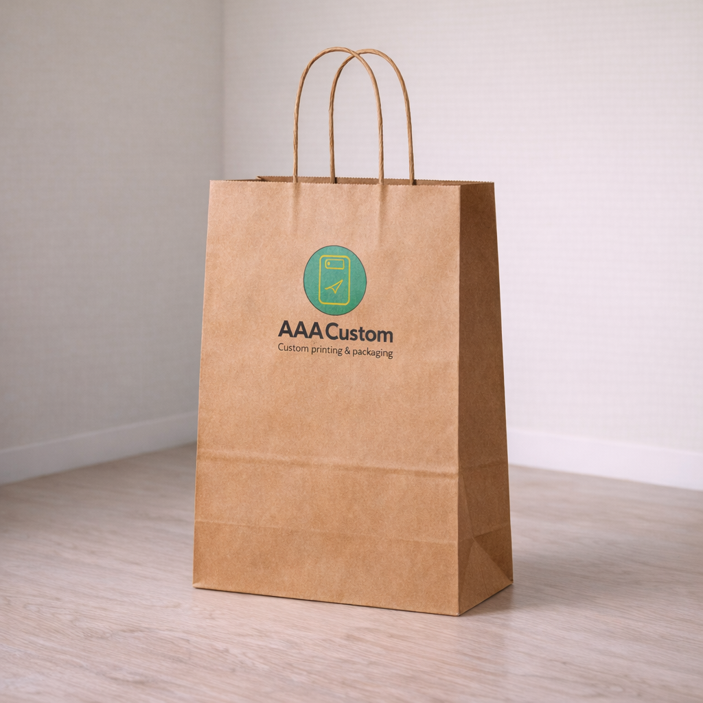 Traveler Kraft Paper Bags lifestyle product photo 2