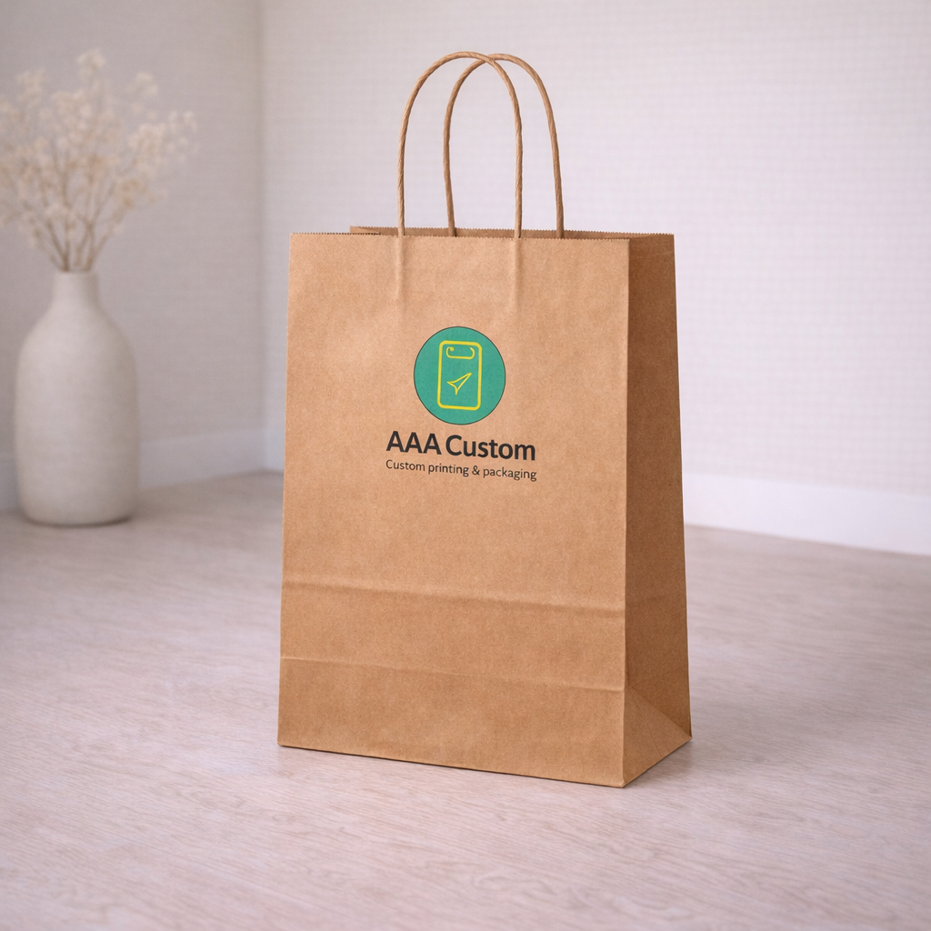 Traveler Kraft Paper Bags lifestyle product photo 3