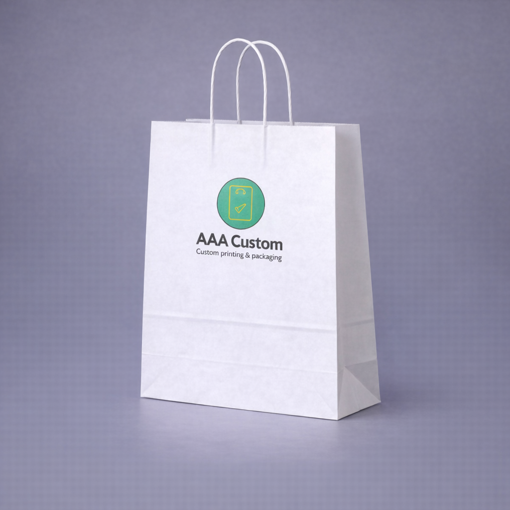 Vogue White Paper Bags