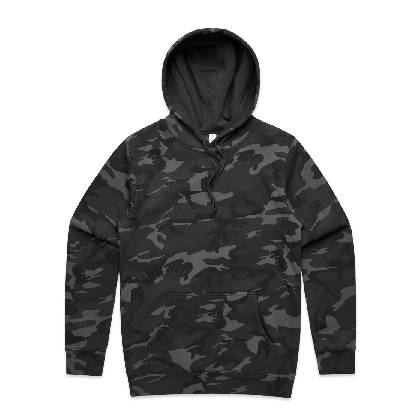 Stencil Camo Hood - Premium Custom Printed T-shirt